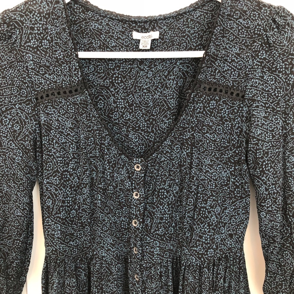 Ecote Babydoll tunic - Picture 2 of 6